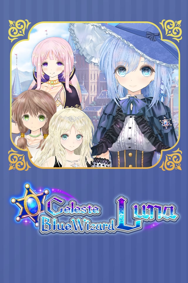 Celeste Blue Wizard Luna